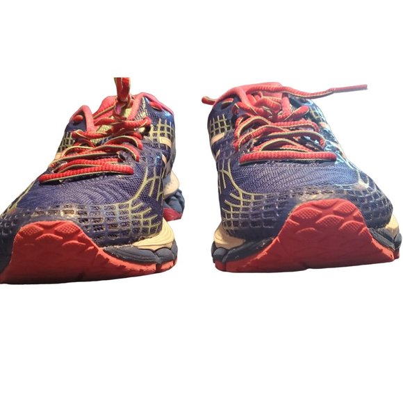 Asics Sz 8 T557N Bluish Purple/Pink FluidRide Gel-Nimbus Running Athletic Shoes - Picture 3 of 8